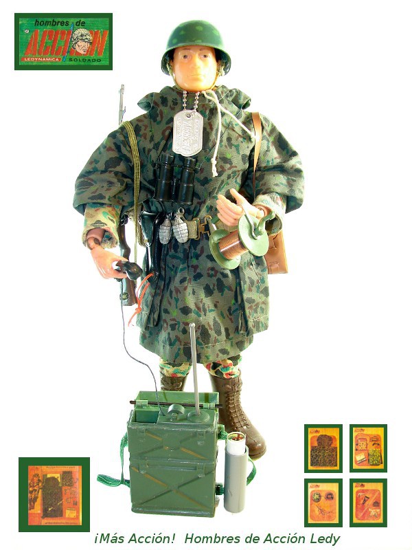 SOLDADO DE ACCIÓN - ¡Más Acción! Hombres De Acción Ledy